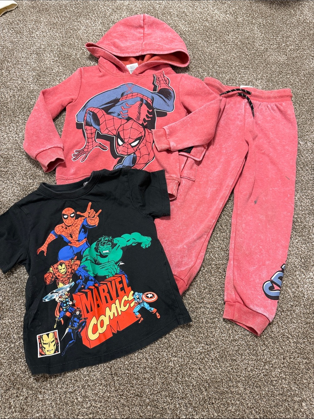 Spiderman and Marvel Set
